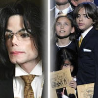 Michael Jackson a jeho tri deti