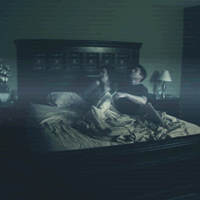 Záber z filmu Paranormal Activity