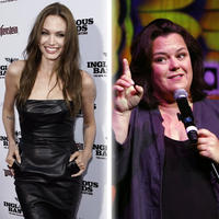 Angelina Jolie a Rosie O'Donnell