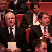 Ivan Gašparovič, Robert Kaliňák a Pavol Paška v SND