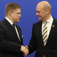 Robert Fico a Fredrik Reinfeldt