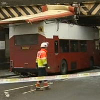 Havária autobusu v Leicesteri