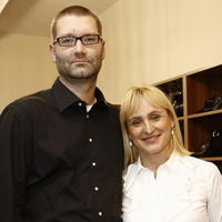 Andy Kraus s manželkou
