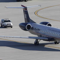 Lietadlo US Airways na letisku vo Philadelphii