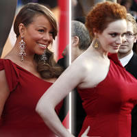 Mariah Carey a Christina Hendricks