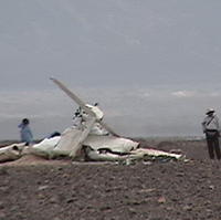 Havária lietadla Cessna v Peru