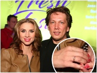 Manželia Cmorikovci prvýkrát na verejnosti po svadbe! FOTO Daniela ukázala zásnubný prsteň