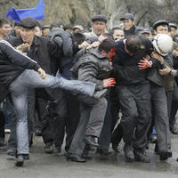 Protesty v Kirgizsku