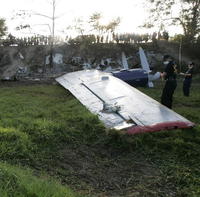 Trosky zrúteného An-12