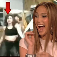 Jennifer Lopez pri pohľade na samu seba - spred 20-ich rokov