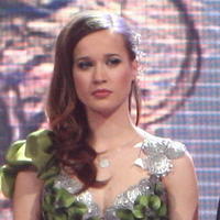 Speváčka Kristina.