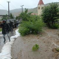 Záplavy v obci Veľký Folkmár