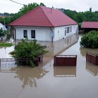 Rozsiahle záplavy v obci Hul