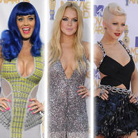 Katy Perry, Lindsay Lohan a Christina Aquilera
