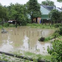 Zaplavené záhrady v Prešove