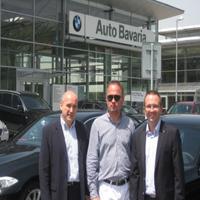 Martin Jurík - díler vozidiel BMW, Vladimír Orth - CEO Avis Slovensko, Martin Treskoň - manažér pre veľkoodbery