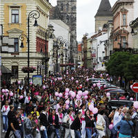 2. ročník pochodu proti rakovine prsníka