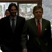 R. Kaliňák a R. Fico prichádzajú na schôdu