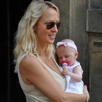 Zuzana Belohorcová s dcérkou Salmou.