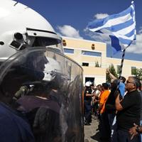 Štrajk gréckych vodičov