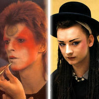 David Bowie a Boy George 