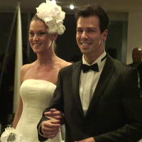 Elena a Matej vo svadobnom.