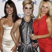 Lea Michele, Kelly Osbourne a Pamela Anderson