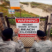 Armáda zatvorila uvedenú pláž a priľahlé pláže Wall a Minuteman.