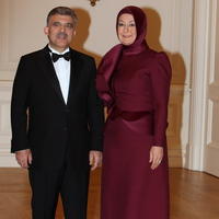 Prezident Abdullah Gul s manželkou