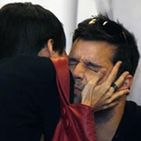Homosexuál Ricky Martin si na bozky od žien nepotrpí, práve naopak