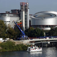 Budova ESĽP v Štrasburgu