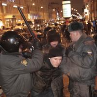 Nepokoje v centre Moskvy