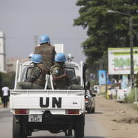 Jednotky OSN na Pobreží Slonoviny.