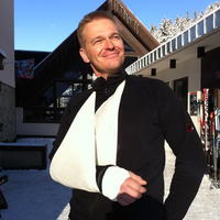 Martin Nikodým si zlomil ruku.