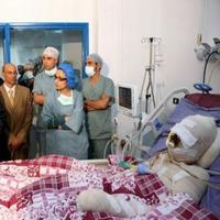 Mohammed Bouazizi v nemocnici