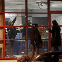 Policajná stanica v Detroite, kde začal páchateľ bezhlavo strieľať