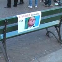 Protest proti Berlusconimu