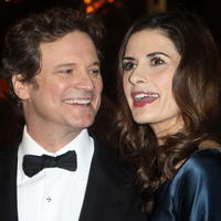 Colin Firth s manželkou Liviou Giuggioli