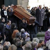 Pohreb francúzskej herečky Annie Girardotovej