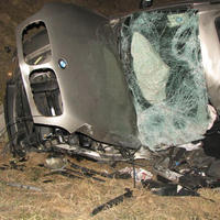 Šofér BMW zomrel pri prevoze do nemocnice