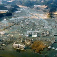 Zničené mesto Minamisanriku