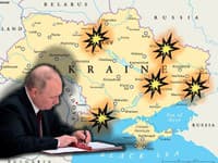Ruský útok! Ukrajina bola napadnutá z Ruska, Bieloruska aj Krymu: Tanky aj letectvo spustili inváziu o štvrtej ráno