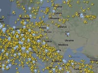 RUSKÁ INVÁZIA Ukrajina uzatvorila vzdušný priestor: Civilné lietadlá sa vracajú naspäť!