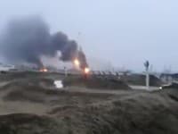MIMORIADNE Odveta za inváziu! VIDEO Ukrajinci raketami zasiahli ruské letisko pri Rostove, je v plameňoch