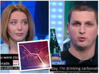 Šokujúca scéna v živom vysielaní ruskej TV: Čaká nás ekonomická smrť, vyhlásil expert a pripil si na to!
