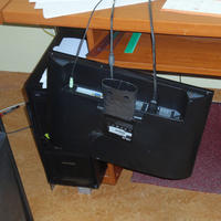 Poškodený monitor