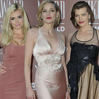 Katherine Jenkins, Sharon Stone a Milla Jovovich