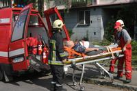 Dôchodkyňu Emíliu S. previezli záchranári do ružinovskej nemocnice.