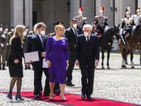 Čaputová hovorila v Ríme s talianskym prezidentom Mattarellom aj o nezávislosti od ruského plynu