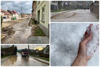 Slovensko bojuje s počasím: Krúpy, záplavy a intenzívne búrky! Najhoršie na tom boli TIETO miesta